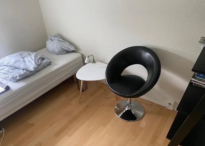 Quarto em Acomodações Particulares Hyggeligt Lille Vaerelse